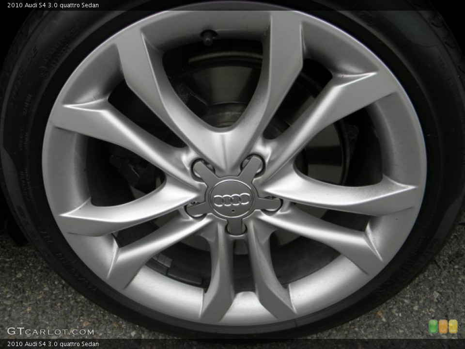 2010 Audi S4 3.0 quattro Sedan Wheel and Tire Photo #64738584