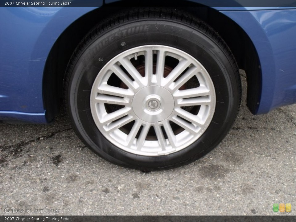 2007 Chrysler Sebring Touring Sedan Wheel and Tire Photo #64739325