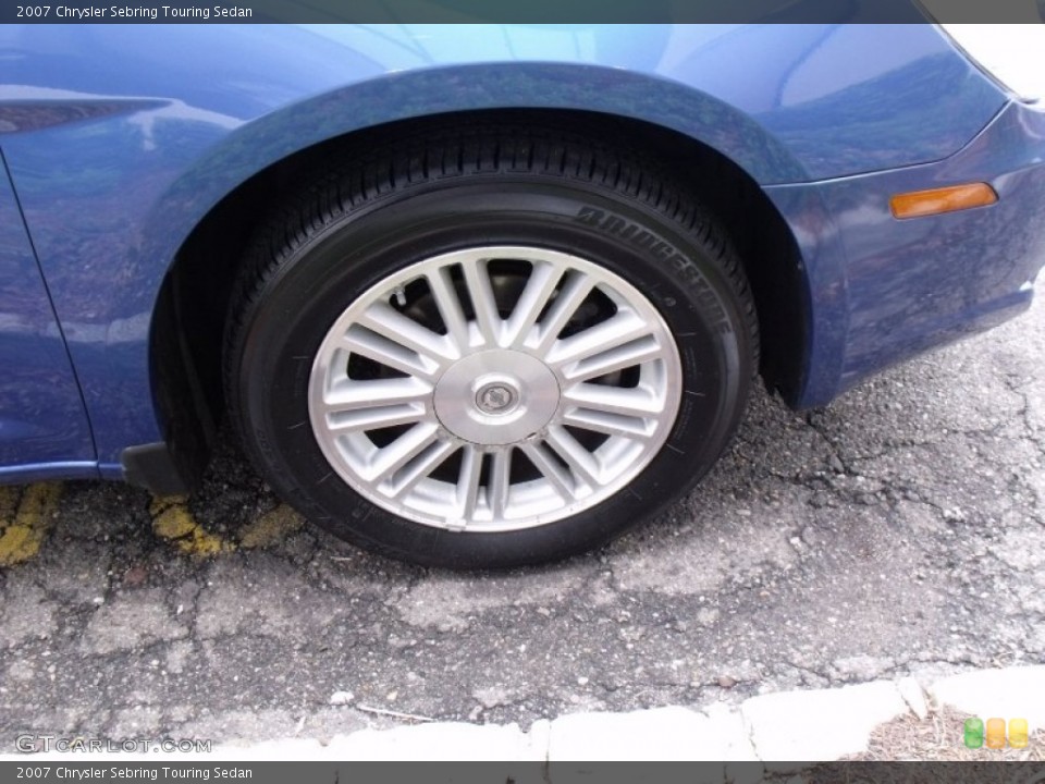 2007 Chrysler Sebring Touring Sedan Wheel and Tire Photo #64739343