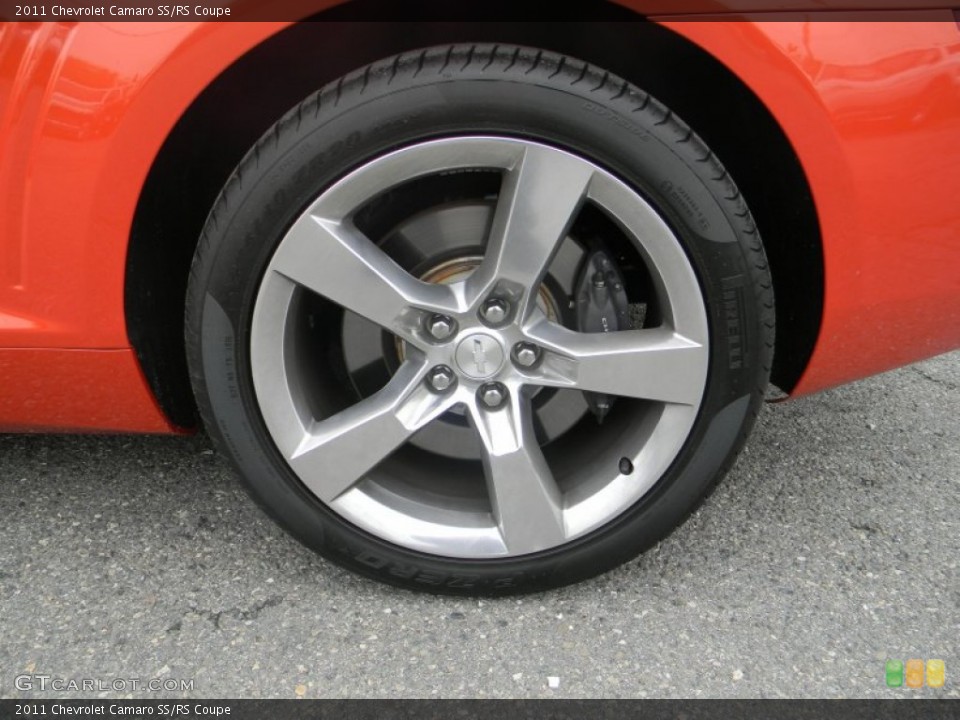 2011 Chevrolet Camaro SS/RS Coupe Wheel and Tire Photo #64739374