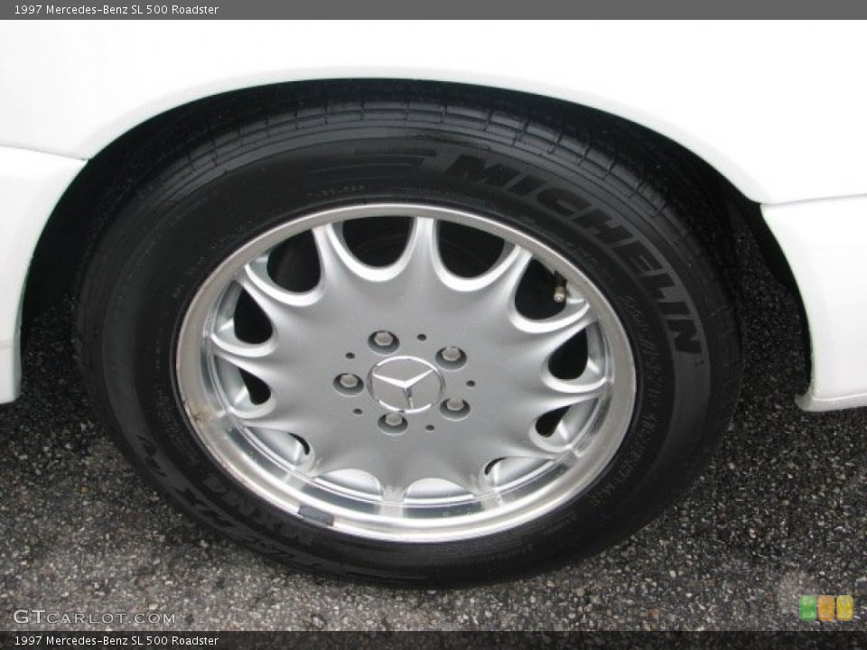 1997 Mercedes-Benz SL 500 Roadster Wheel and Tire Photo #64745058