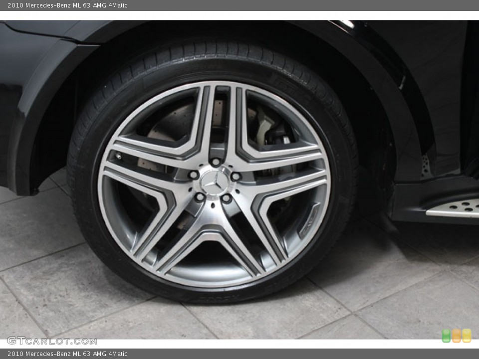 2010 Mercedes-Benz ML 63 AMG 4Matic Wheel and Tire Photo #64746903