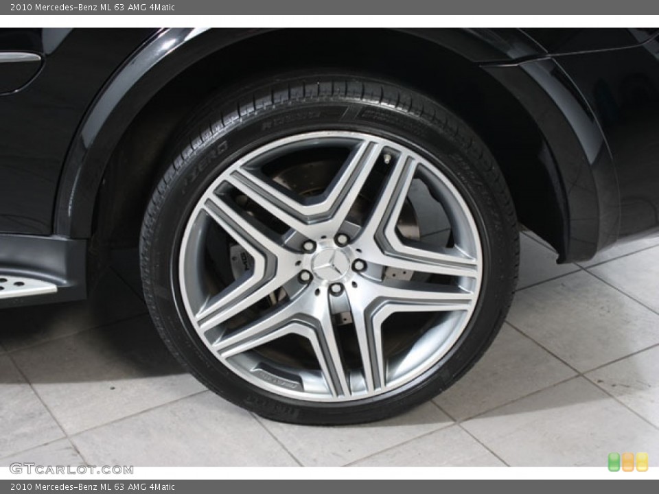 2010 Mercedes-Benz ML 63 AMG 4Matic Wheel and Tire Photo #64746912
