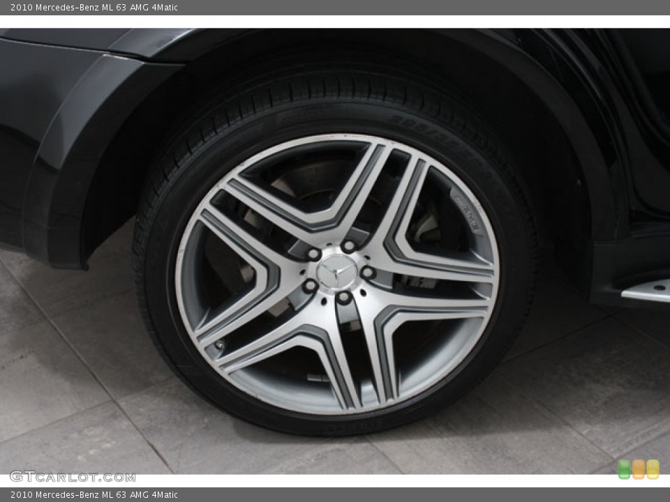 2010 Mercedes-Benz ML 63 AMG 4Matic Wheel and Tire Photo #64746919