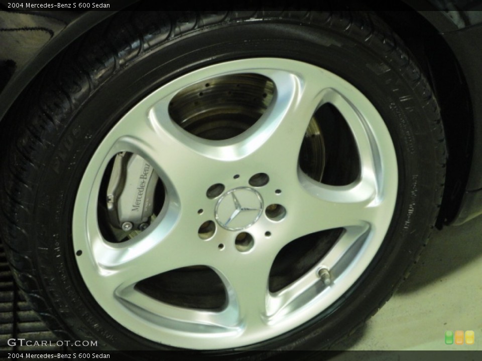 2004 Mercedes-Benz S 600 Sedan Wheel and Tire Photo #64754136