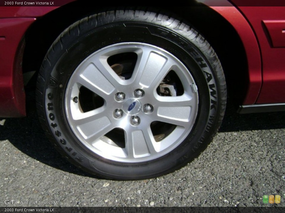 2003 Ford Crown Victoria LX Wheel and Tire Photo #64767249