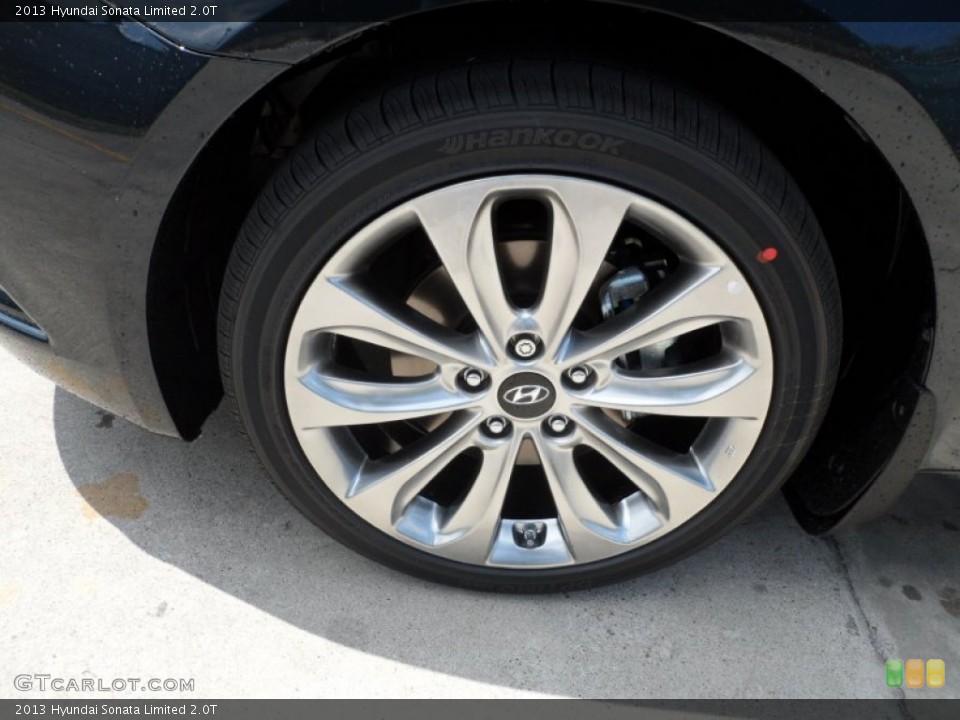2013 Hyundai Sonata Limited 2.0T Wheel and Tire Photo #64780362