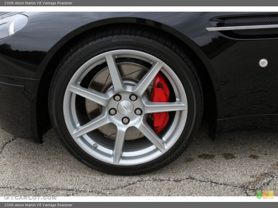 2008 Aston Martin V8 Vantage Roadster Wheel and Tire Photo #64782322