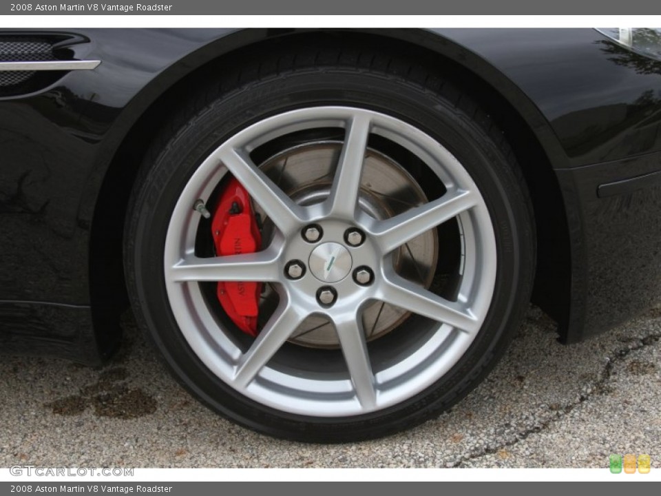 2008 Aston Martin V8 Vantage Roadster Wheel and Tire Photo #64782342