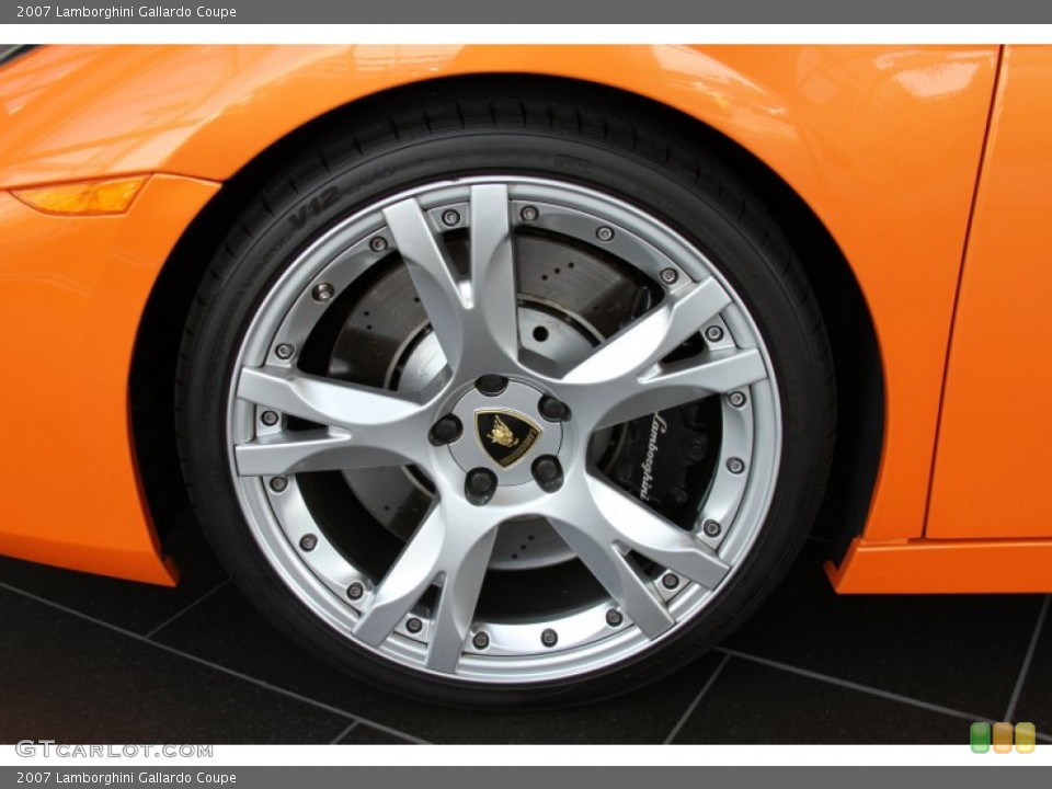 2007 Lamborghini Gallardo Coupe Wheel and Tire Photo #64782704
