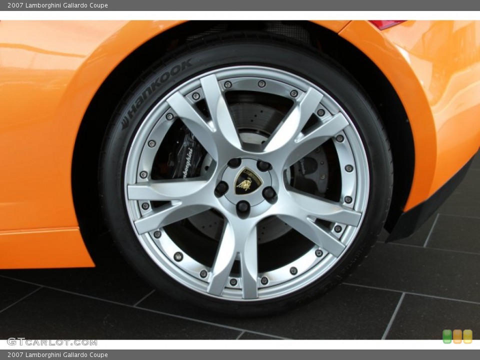 2007 Lamborghini Gallardo Coupe Wheel and Tire Photo #64782720