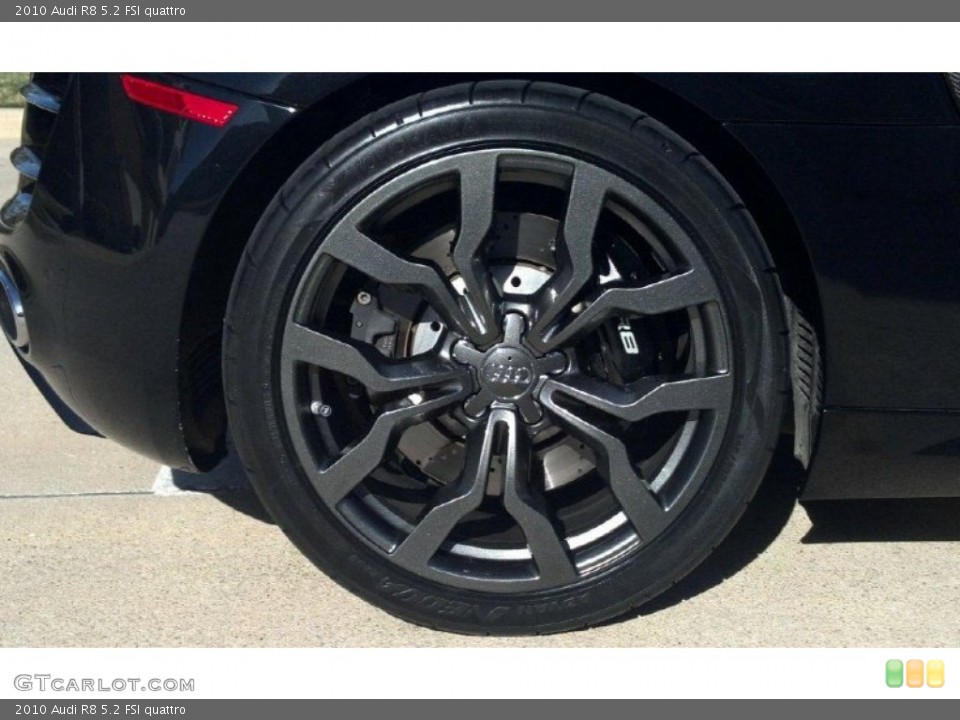 2010 Audi R8 5.2 FSI quattro Wheel and Tire Photo #64783428