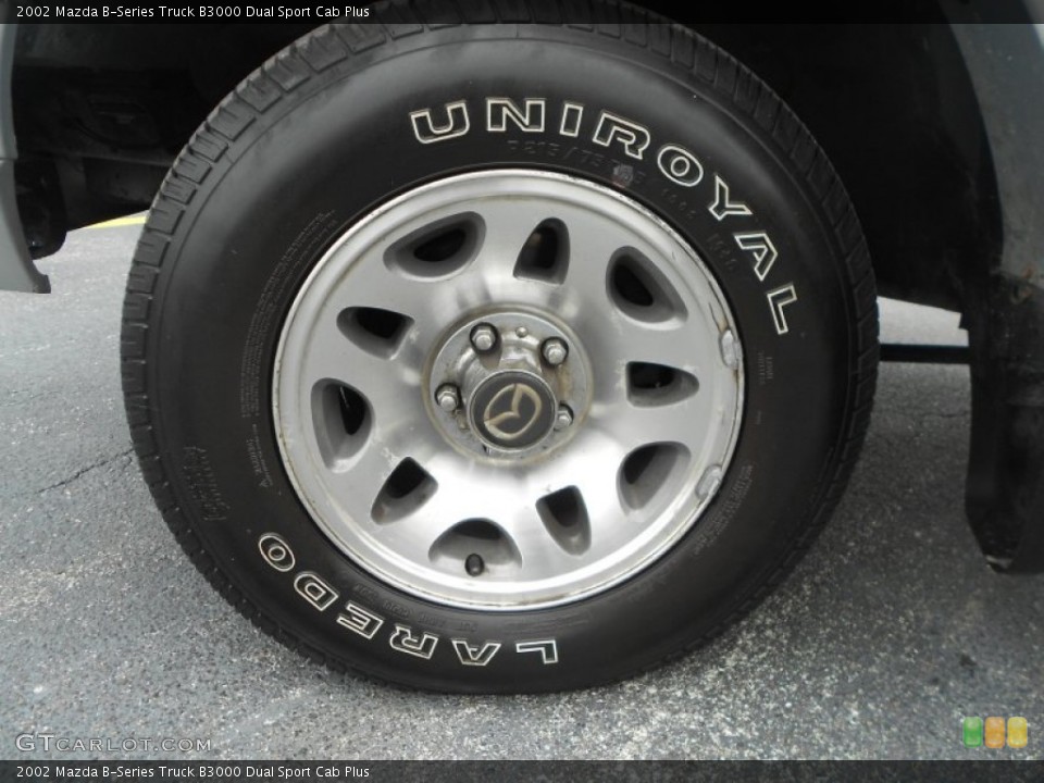 2002 Mazda B-Series Truck B3000 Dual Sport Cab Plus Wheel and Tire Photo #64784076