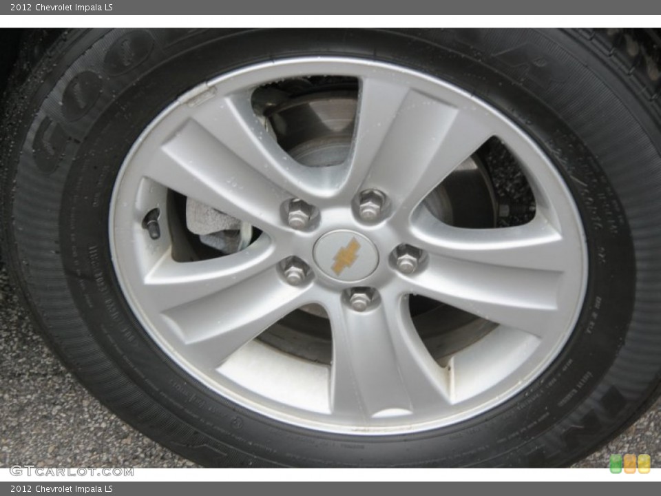 2012 Chevrolet Impala LS Wheel and Tire Photo #64787733