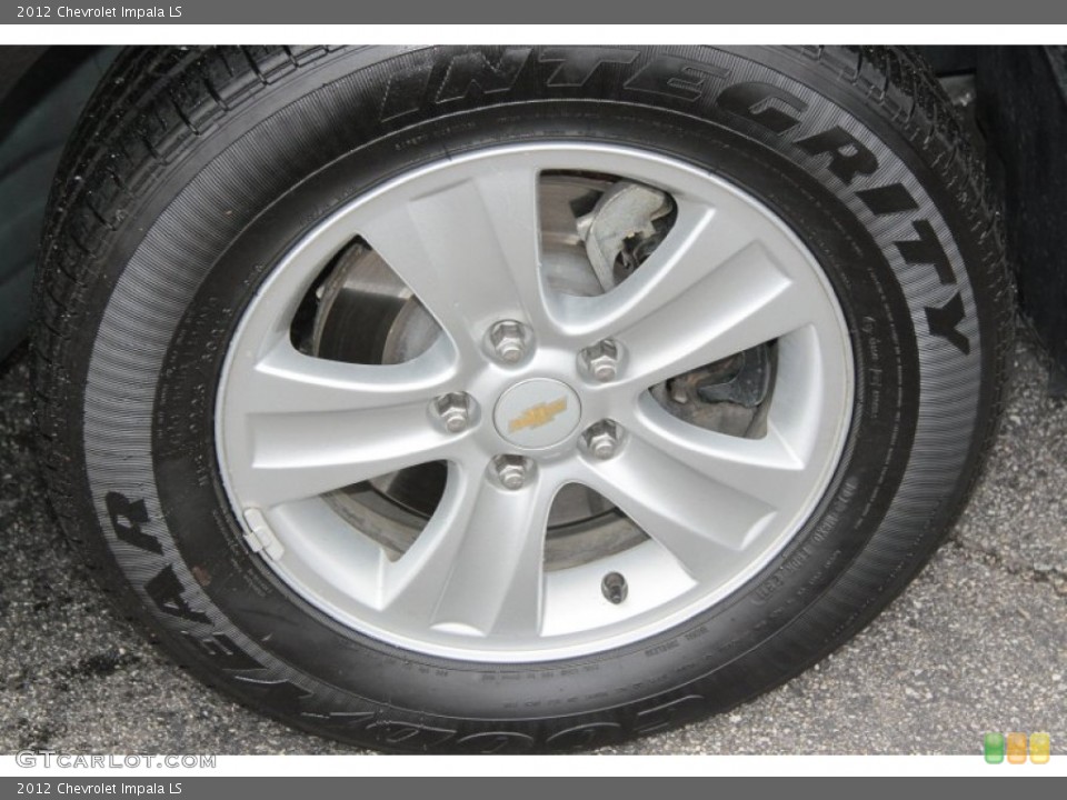 2012 Chevrolet Impala LS Wheel and Tire Photo #64787750