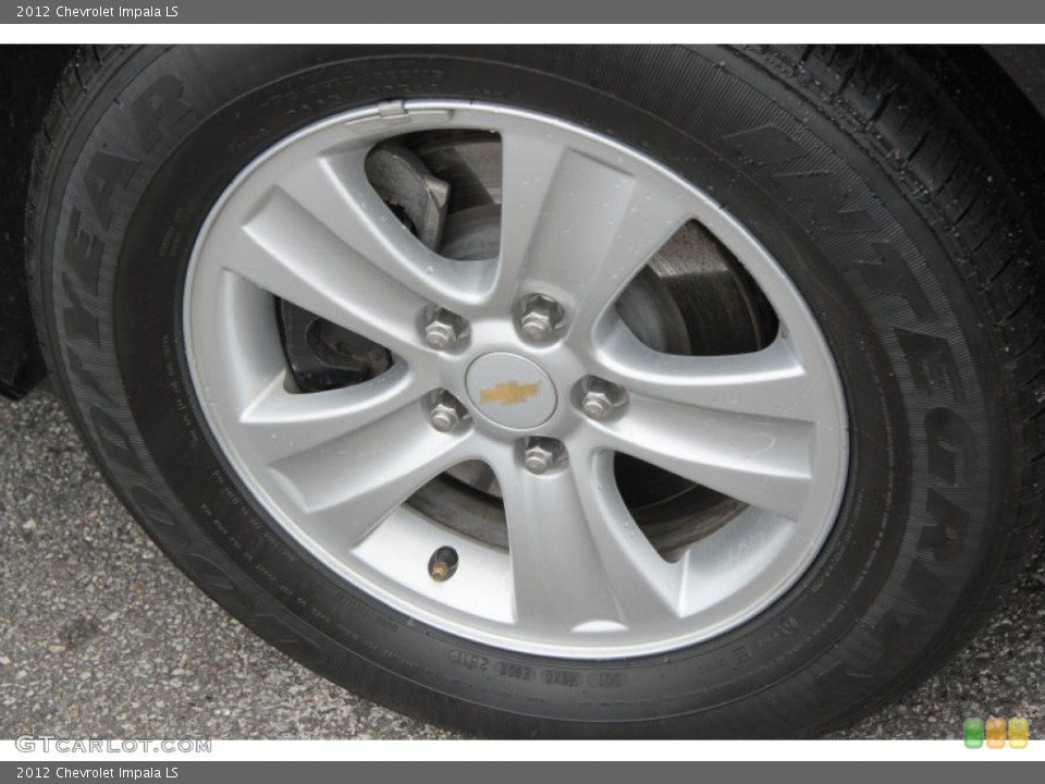 2012 Chevrolet Impala LS Wheel and Tire Photo #64787757