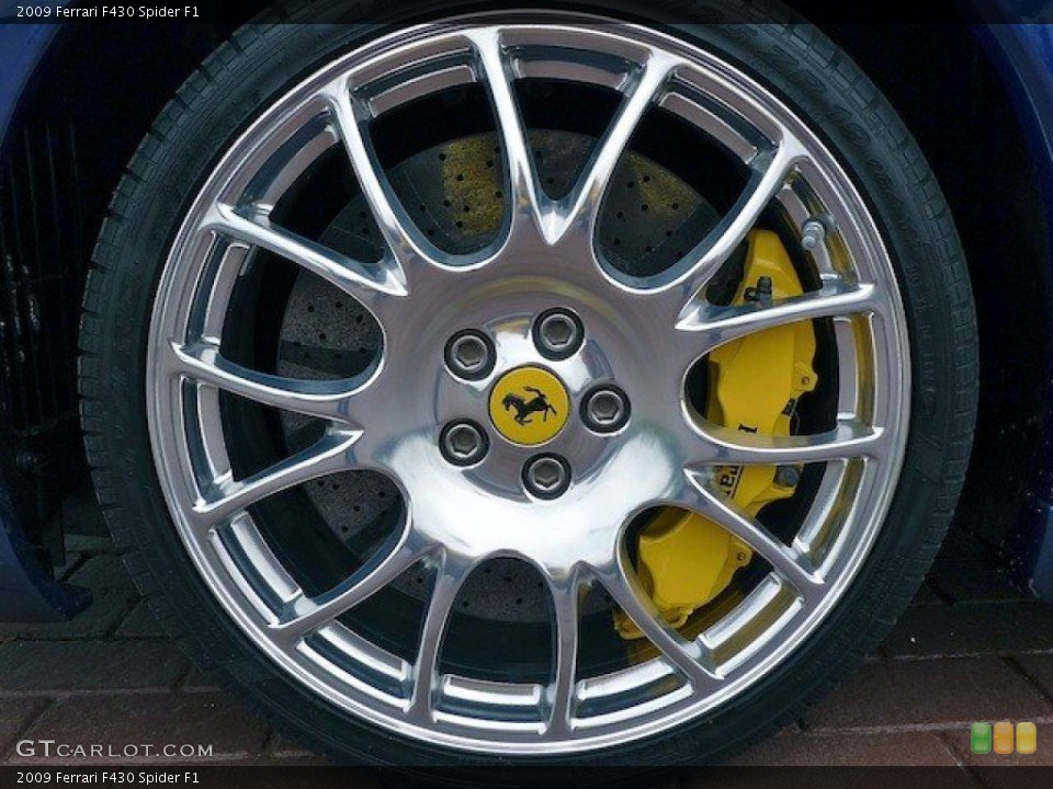 2009 Ferrari F430 Spider F1 Wheel and Tire Photo #64792113