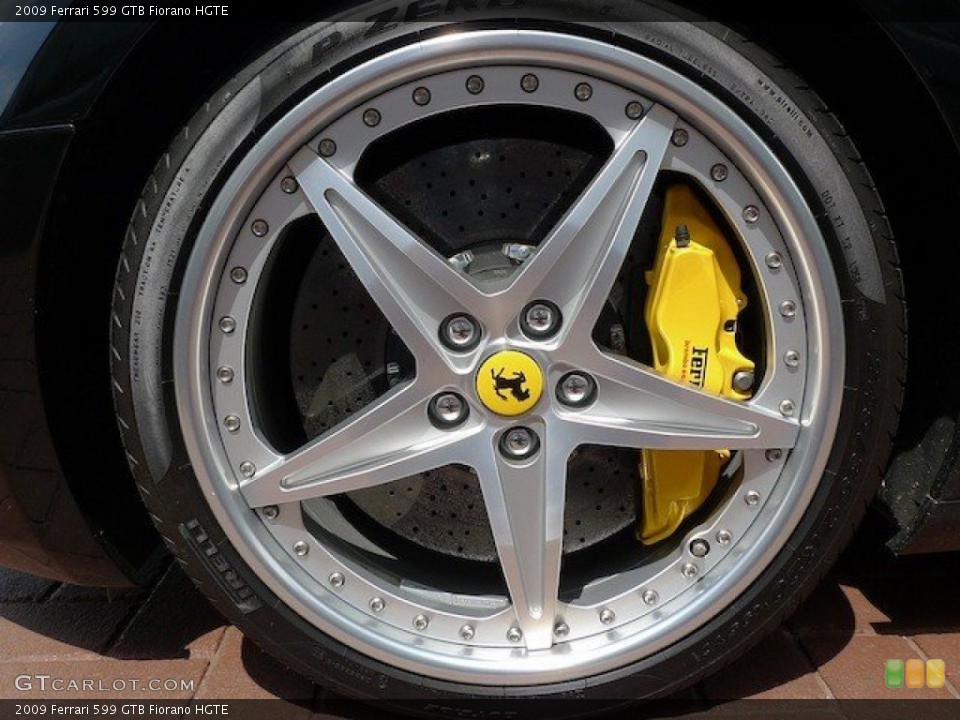 2009 Ferrari 599 GTB Fiorano HGTE Wheel and Tire Photo #64792779