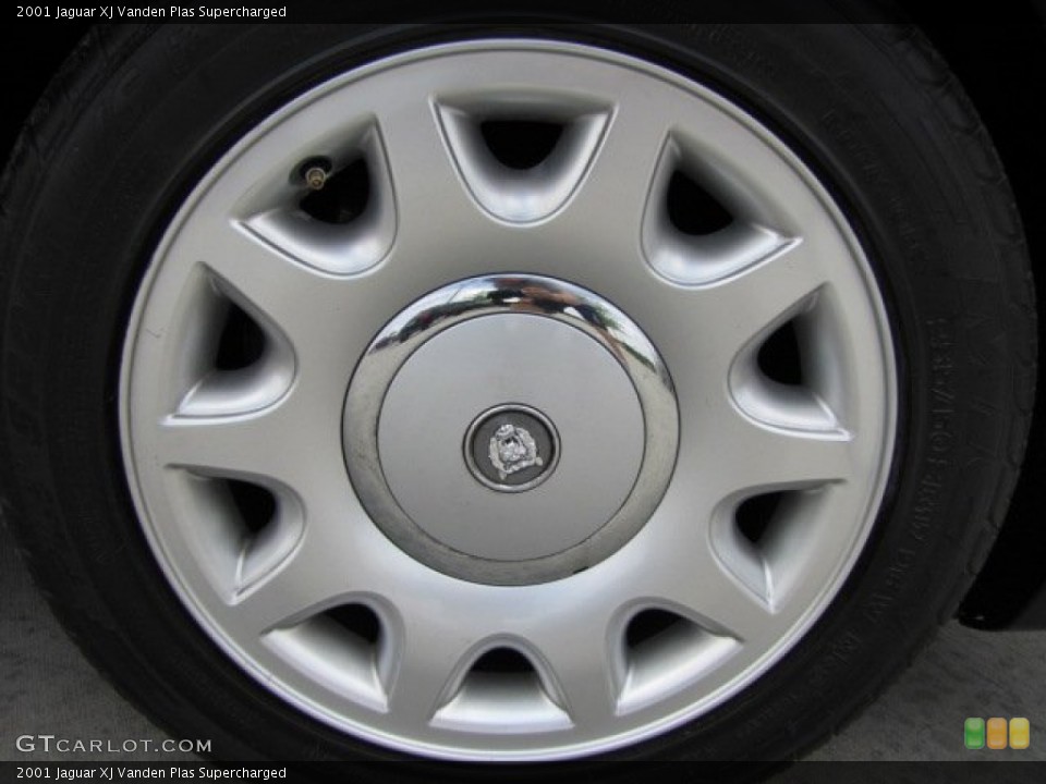 2001 Jaguar XJ Vanden Plas Supercharged Wheel and Tire Photo #64793253