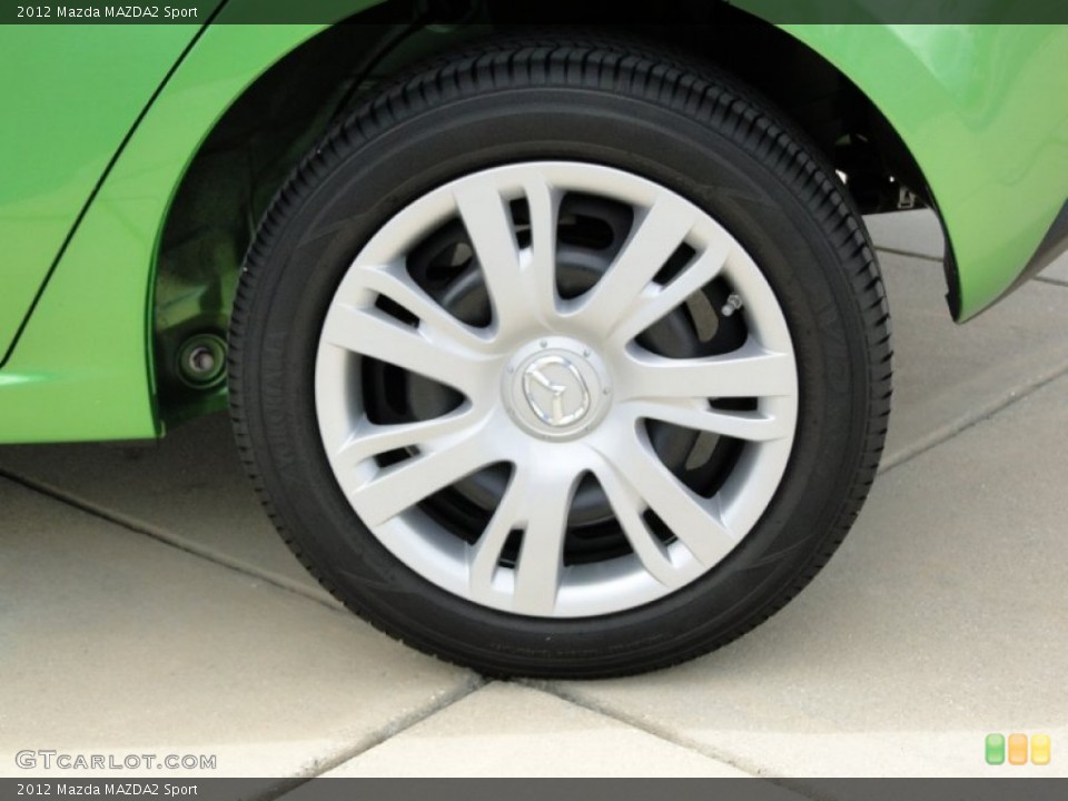 2012 Mazda MAZDA2 Sport Wheel and Tire Photo #64796658