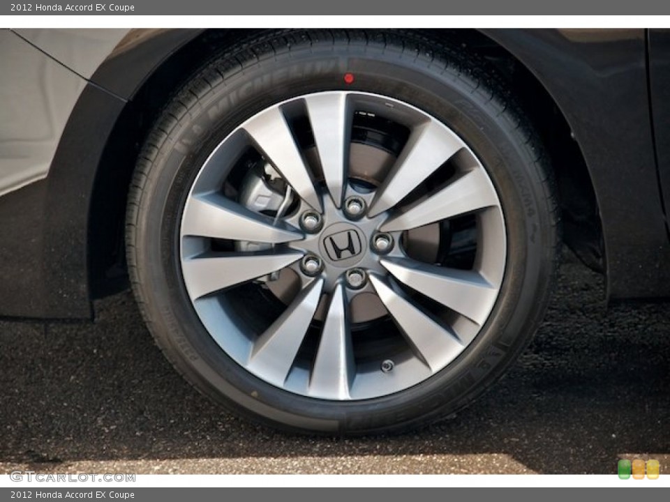 2012 Honda Accord EX Coupe Wheel and Tire Photo #64805349