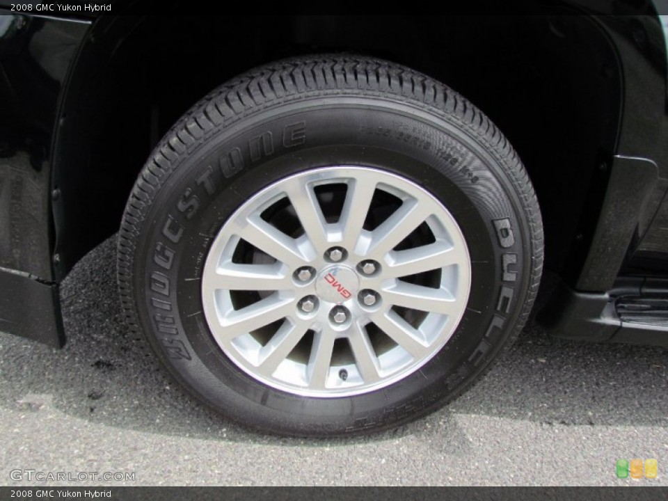 2008 GMC Yukon Hybrid Wheel and Tire Photo #64807518