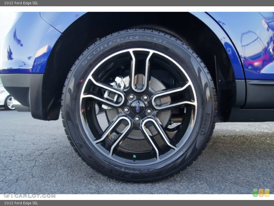 2013 Ford Edge SEL Wheel and Tire Photo #64810360