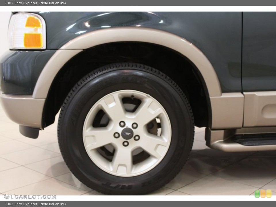 2003 Ford Explorer Eddie Bauer 4x4 Wheel and Tire Photo #64810607
