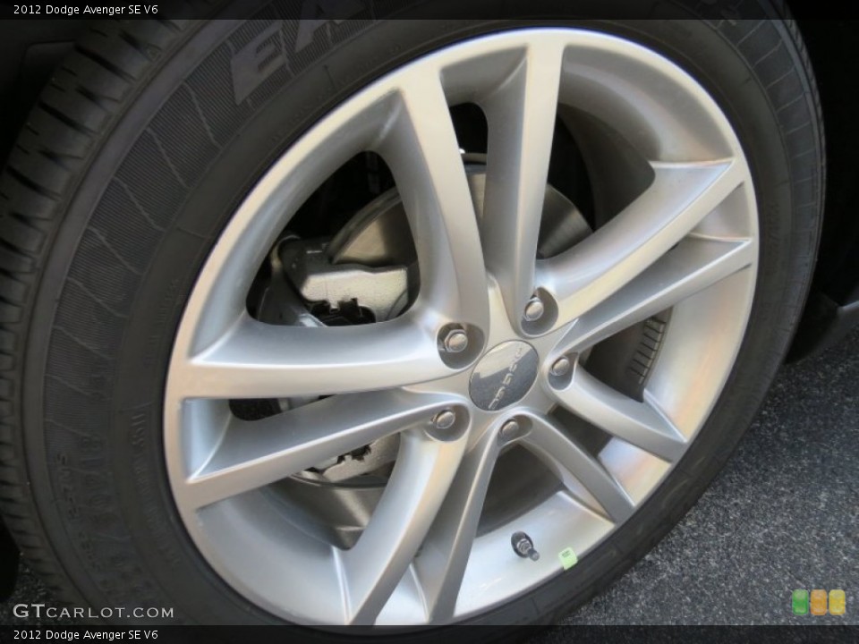 2012 Dodge Avenger SE V6 Wheel and Tire Photo #64814044