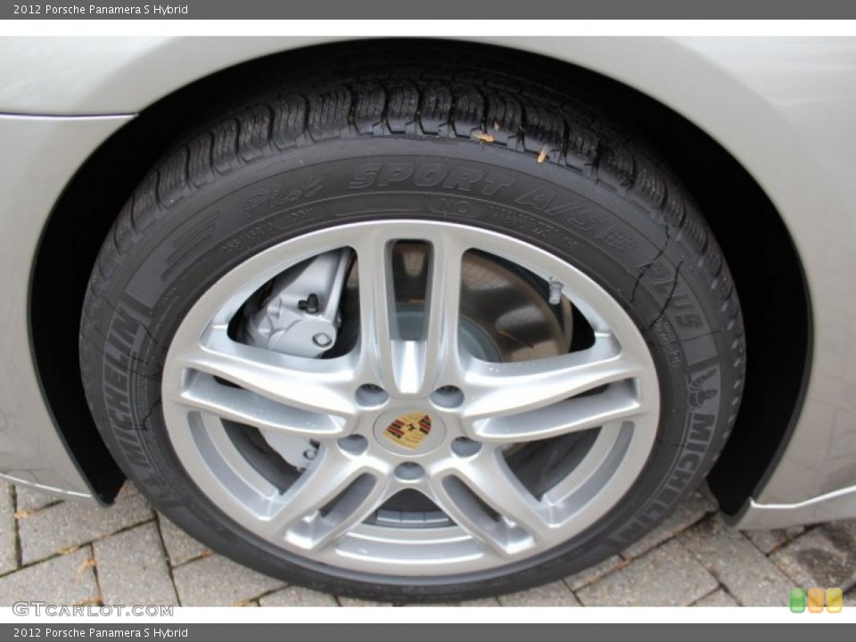 2012 Porsche Panamera S Hybrid Wheel and Tire Photo #64815134