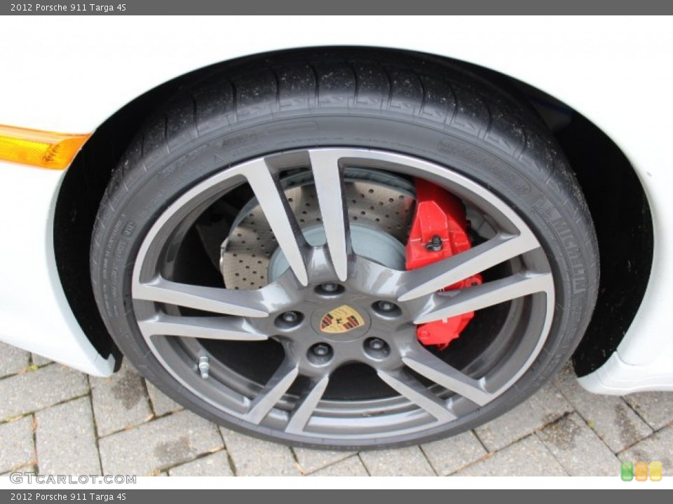 2012 Porsche 911 Targa 4S Wheel and Tire Photo #64815545