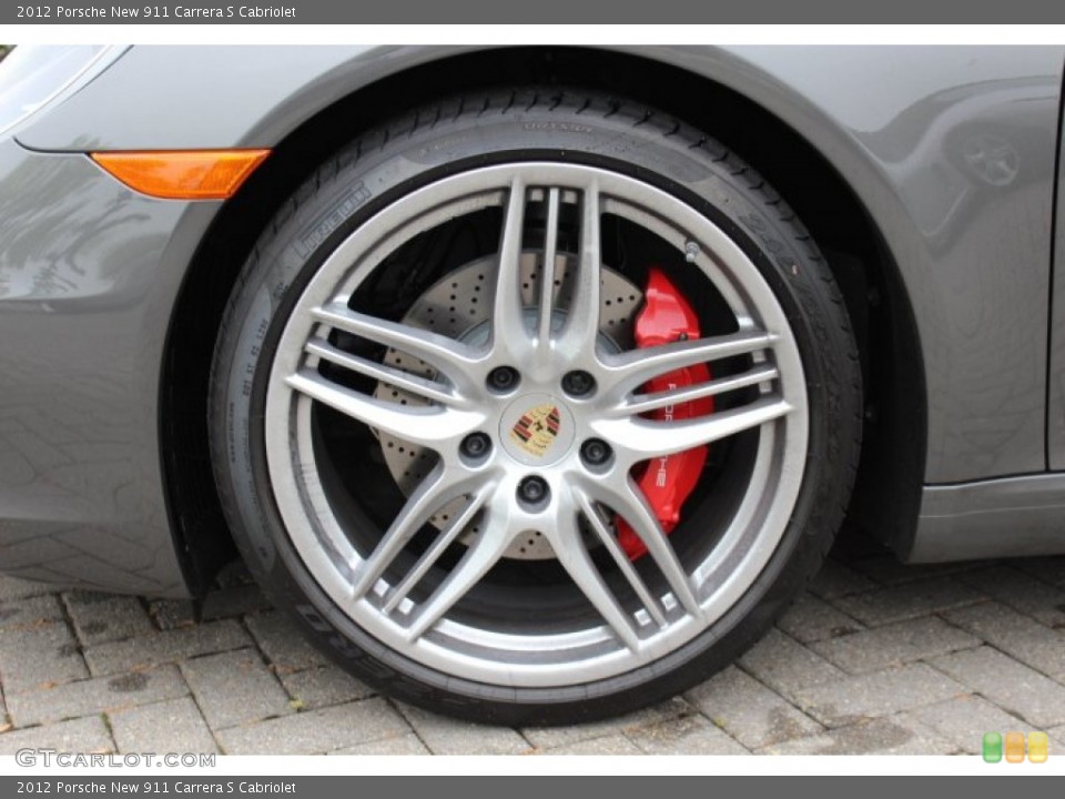 2012 Porsche New 911 Carrera S Cabriolet Wheel and Tire Photo #64815641