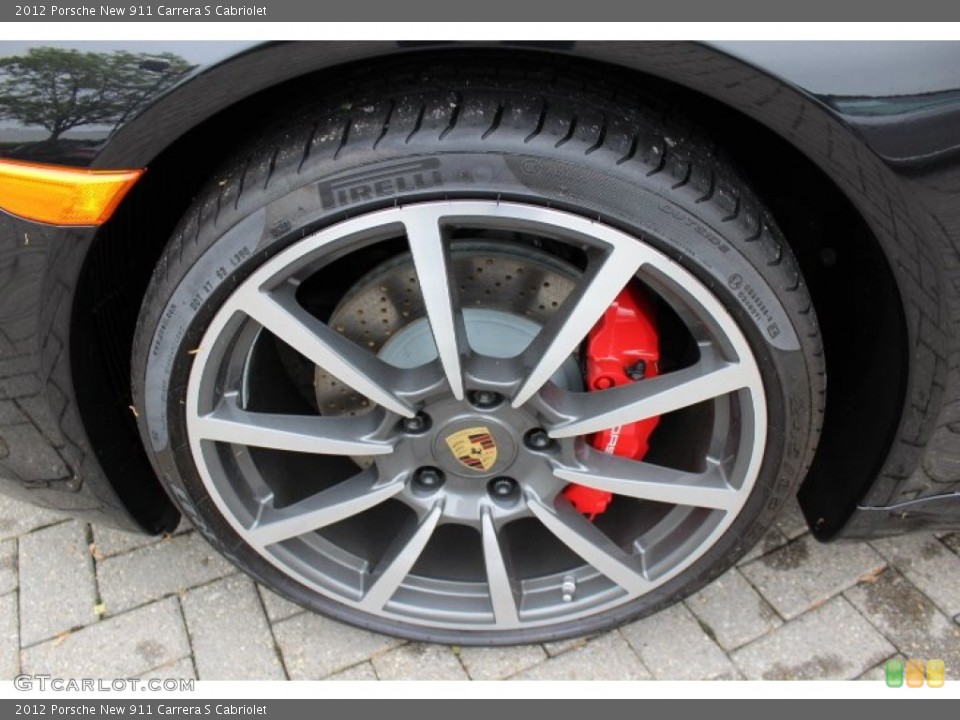 2012 Porsche New 911 Carrera S Cabriolet Wheel and Tire Photo #64815737