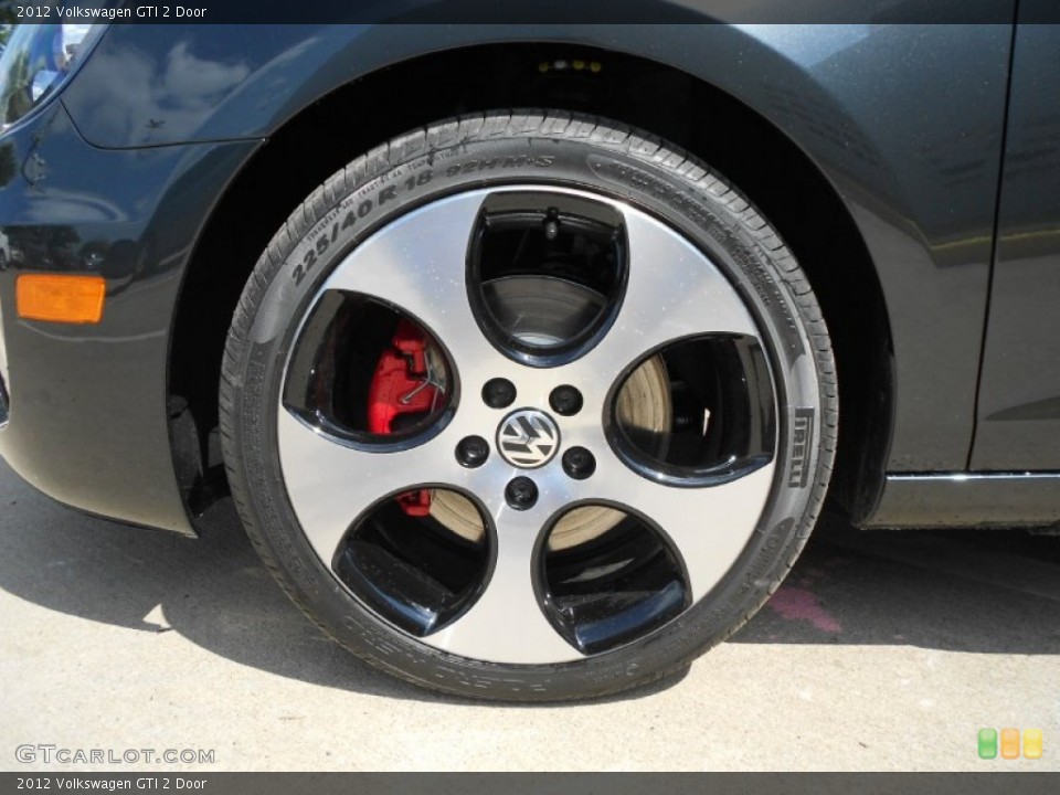 2012 Volkswagen GTI 2 Door Wheel and Tire Photo #64834651