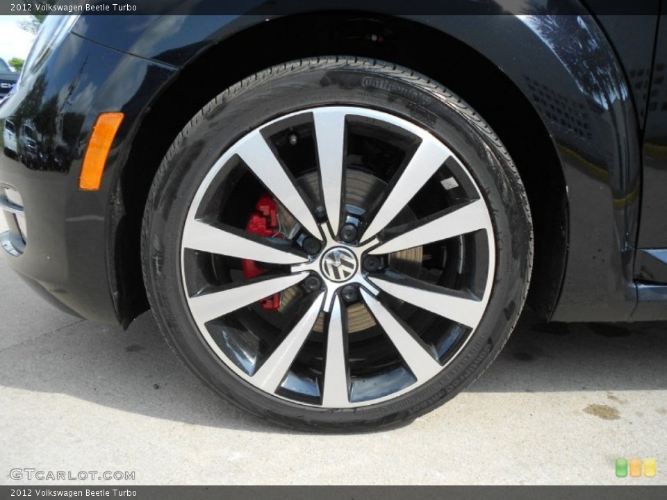 2012 Volkswagen Beetle Turbo Wheel and Tire Photo #64836046
