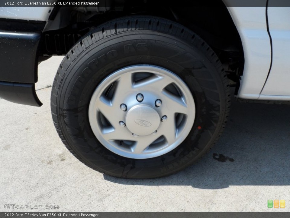 2012 Ford E Series Van E350 XL Extended Passenger Wheel and Tire Photo #64860218