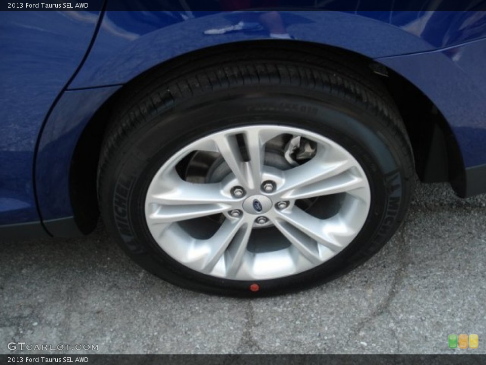 2013 Ford Taurus SEL AWD Wheel and Tire Photo #64863455
