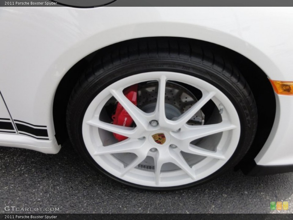 2011 Porsche Boxster Spyder Wheel and Tire Photo #64908005
