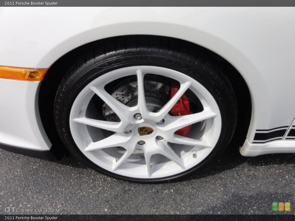 2011 Porsche Boxster Spyder Wheel and Tire Photo #64908023