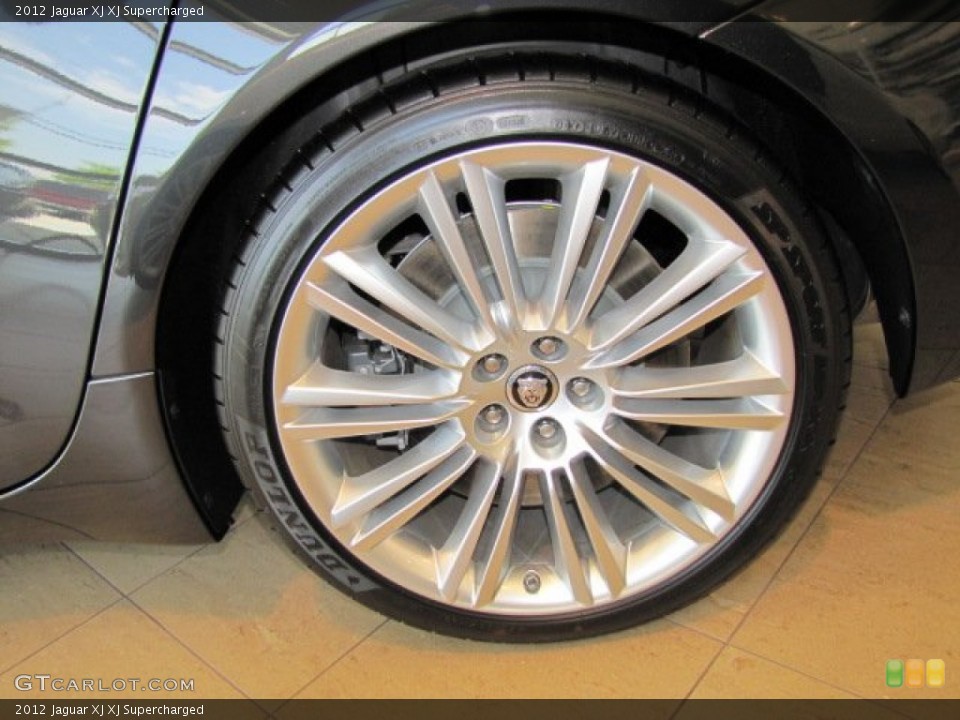 2012 Jaguar XJ XJ Supercharged Wheel and Tire Photo #64928380