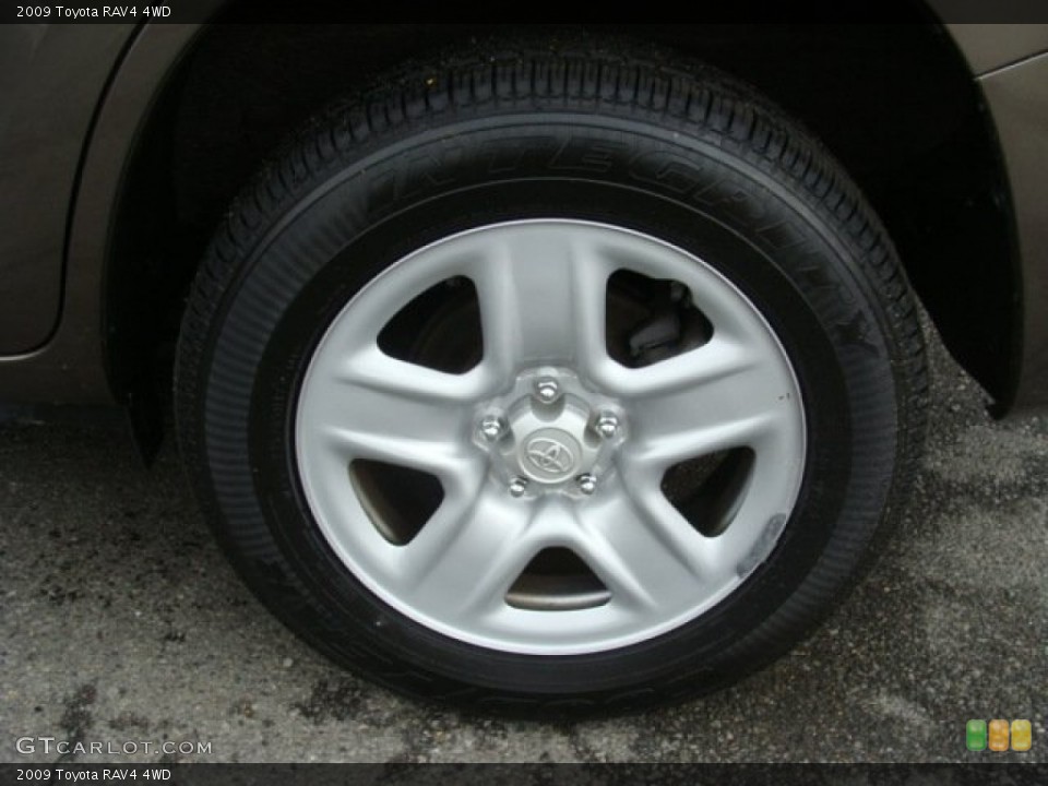 2009 Toyota RAV4 4WD Wheel and Tire Photo #64929376