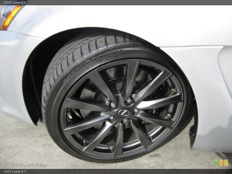 2009 Lexus IS F Wheel and Tire Photo #64932286