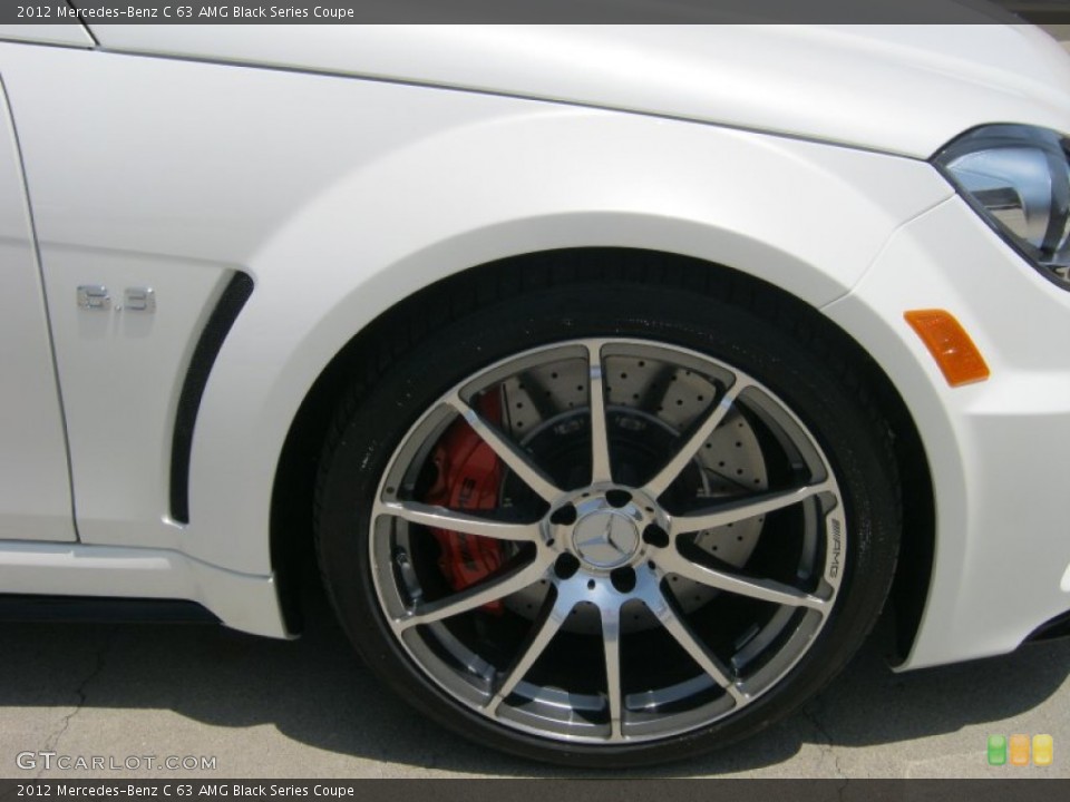 2012 Mercedes-Benz C 63 AMG Black Series Coupe Wheel and Tire Photo #64933903