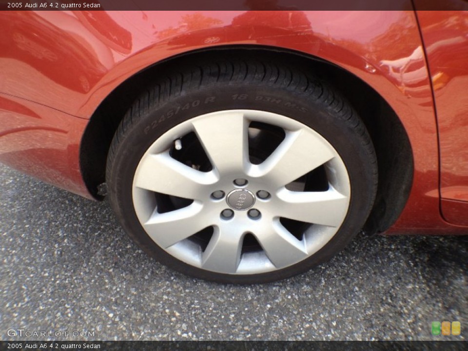 2005 Audi A6 4.2 quattro Sedan Wheel and Tire Photo #64934701