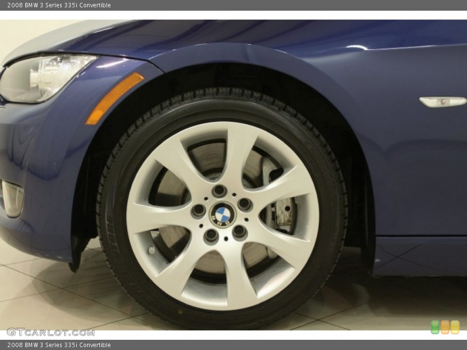 2008 BMW 3 Series 335i Convertible Wheel and Tire Photo #64939747