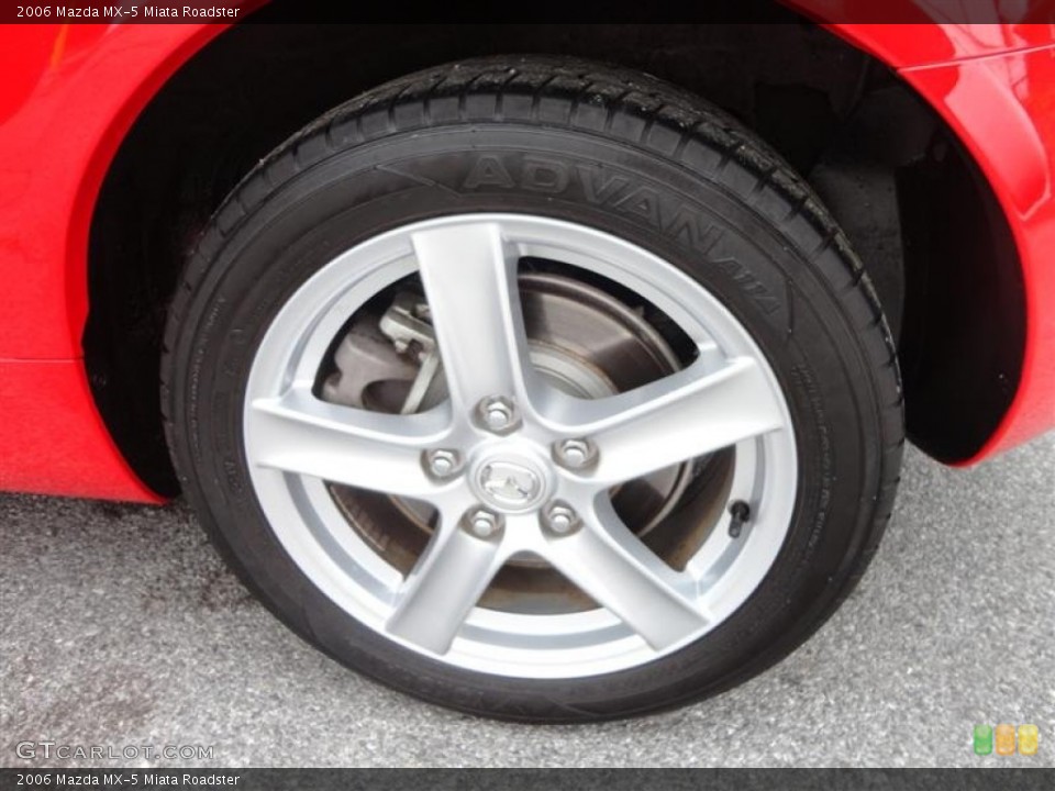 2006 Mazda MX-5 Miata Roadster Wheel and Tire Photo #64952521