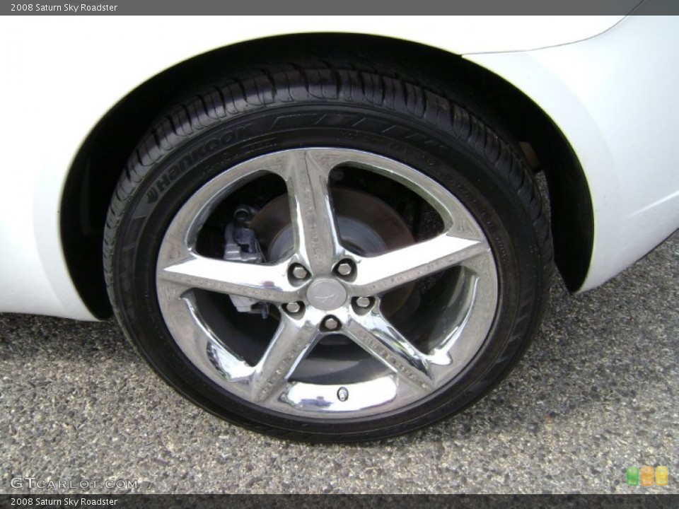 2008 Saturn Sky Roadster Wheel and Tire Photo #64962334