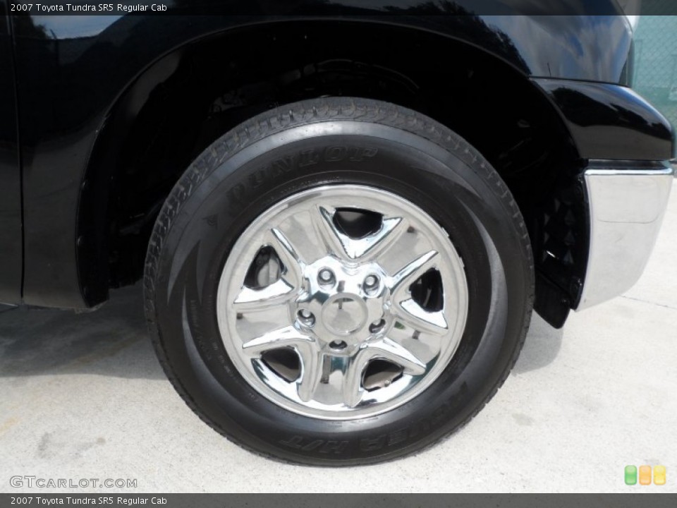2007 Toyota Tundra SR5 Regular Cab Wheel and Tire Photo #64972195