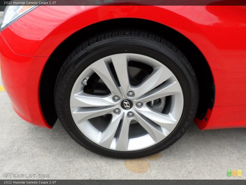 2012 Hyundai Genesis Coupe 2.0T Wheel and Tire Photo #64973761