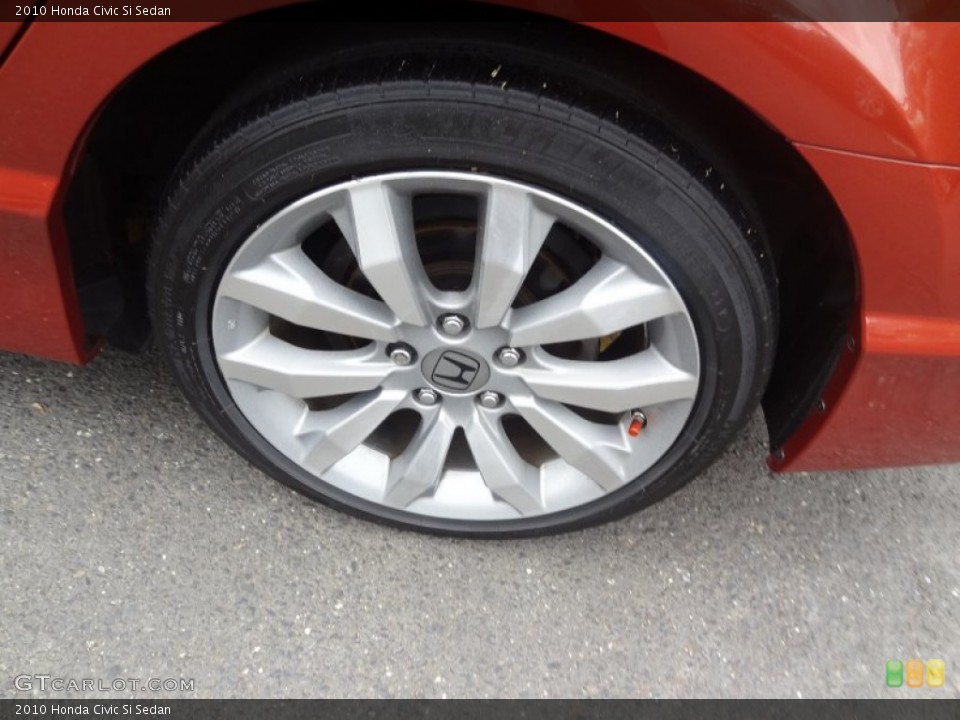 2010 Honda Civic Si Sedan Wheel and Tire Photo #64979246